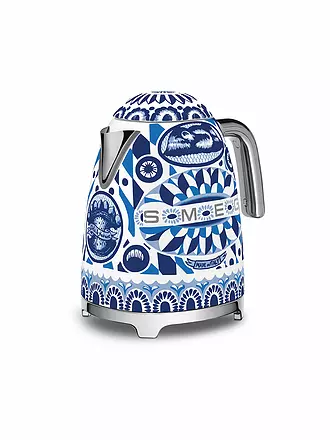 SMEG | Wasserkocher 1,7l Dolce & Gabbana KLF03DGBEU Blue Mediterraeo | 